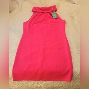 💕Mod Pink Collar Dress